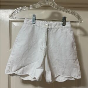 Oscar de la Renta White Pique cotton shorts. Girl size 14